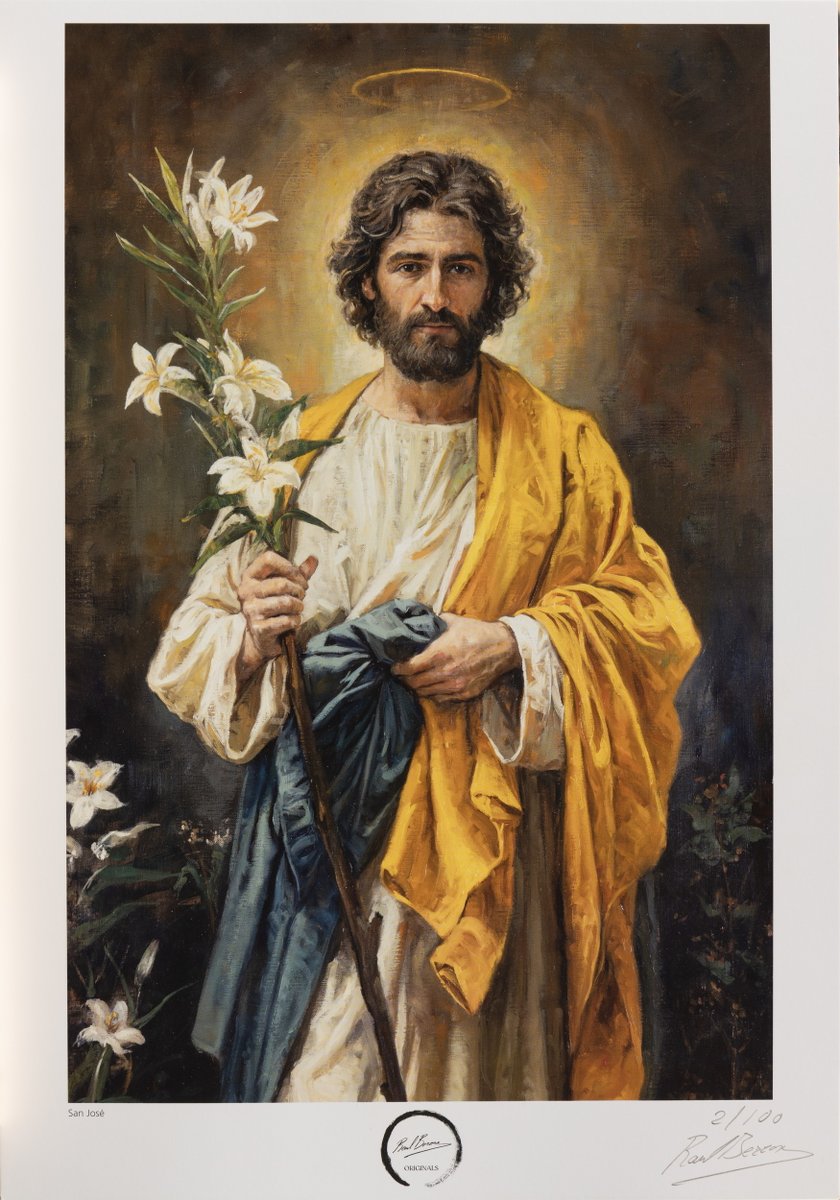 En este mes de San José, merece la pena recordar que en algunas de las láminas disponibles en mi tienda él es el protagonista.

Puedes verlas aquí: 

raulberzosa.com/tienda/