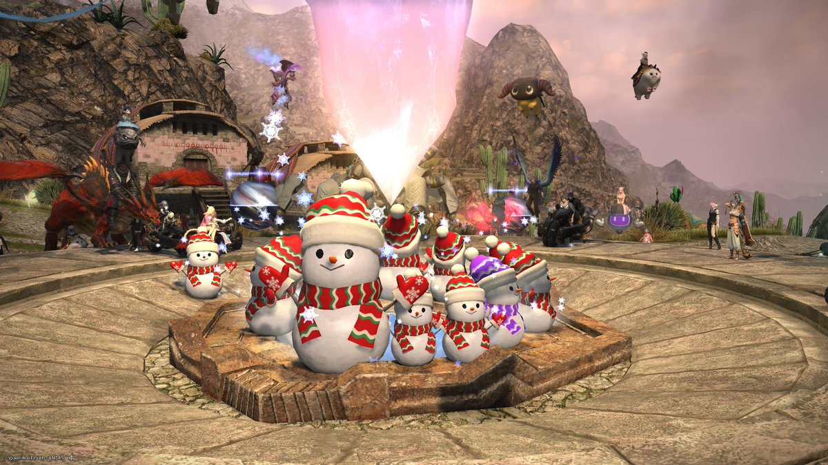 chronicle_01's tweet photo. モブハン待機の雪だるま☃️ https://t.co/B5wzaSF7yF