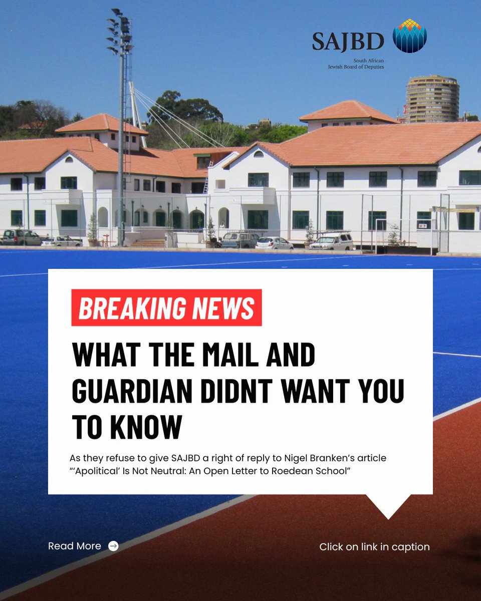 SA Jewish Board tweet media