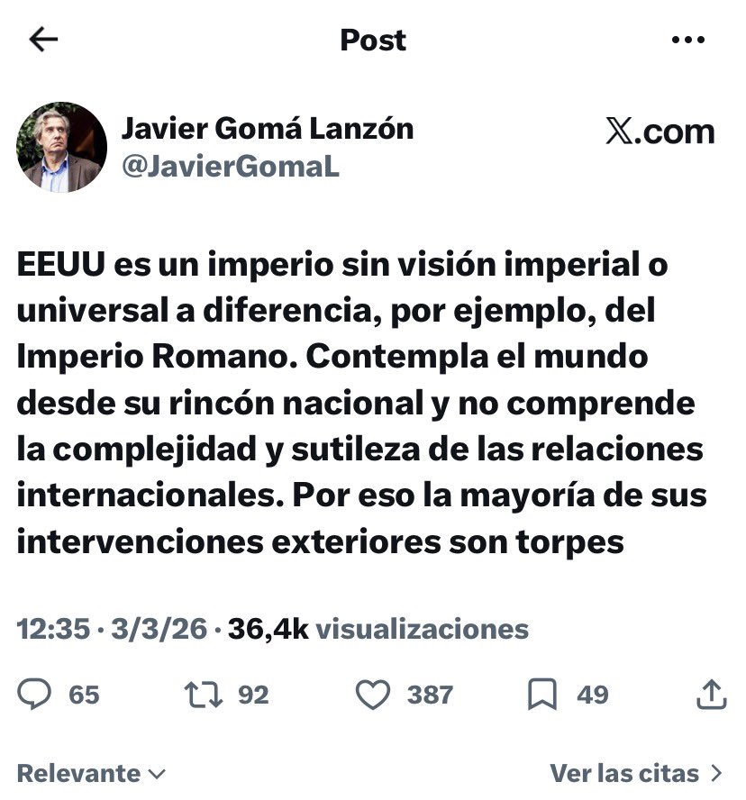 Siempre he pensado que este señor no es el lápiz más afilado del estuche