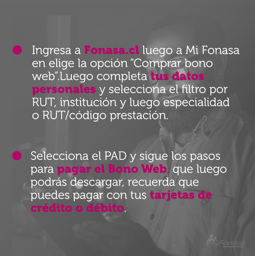 Fonasa's tweet image. ¡EXCELENTE NOTICIA!
💳 Si eres beneficiario de #Fonasa puedes comprar los #PAD en línea con tu tarjeta de débito o crédito en nuestra página web.
📲💻 Cómpralos en “Mi Fonasa” en fonasa.cl