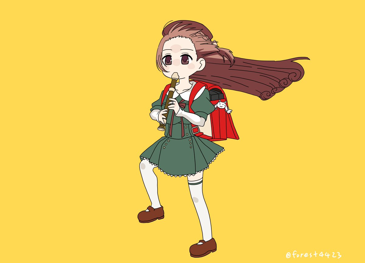 「里見灯花」「強風」
 #まどマギ版ワンドロ 