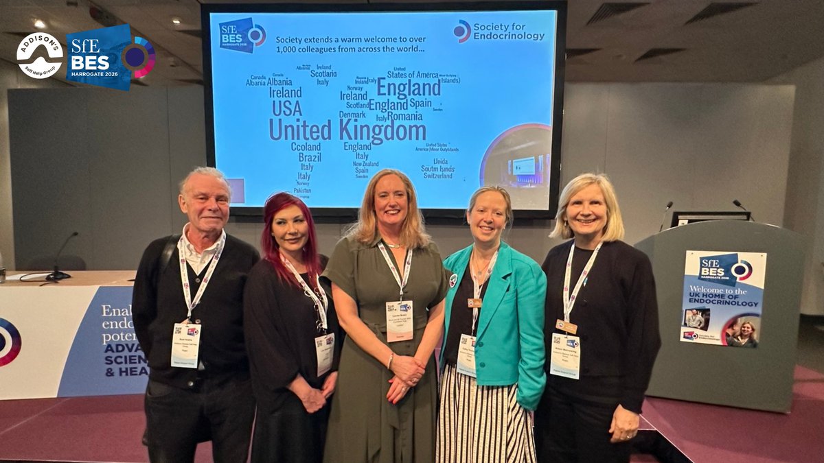 Addison's Disease Self-Help Group (ADSHG) tweet media