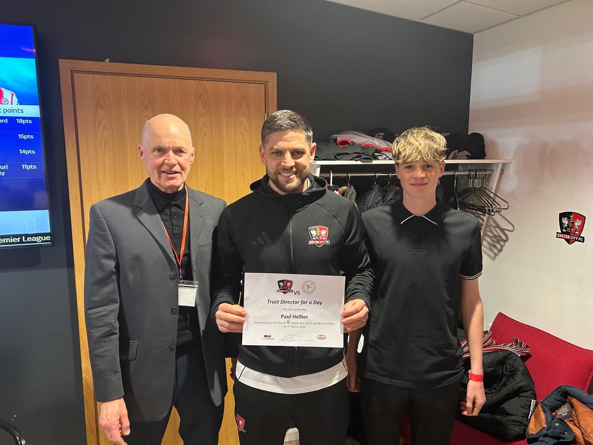 Exeter City Supporters’ Trust tweet media