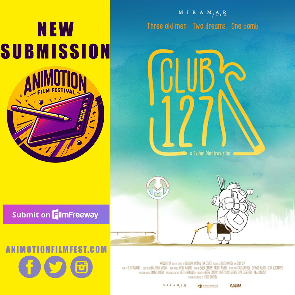 OPEN CALL!  filmfreeway.com/AnimotionFilmF… #2danimation #3danimation #stopmotion #shortfilm #featurefilm #cartoon #filmfestival #redcarpet #festival #animatedshort #cinema #film #opencall #animation #comic #comics #anime #animotionfilmfest #script