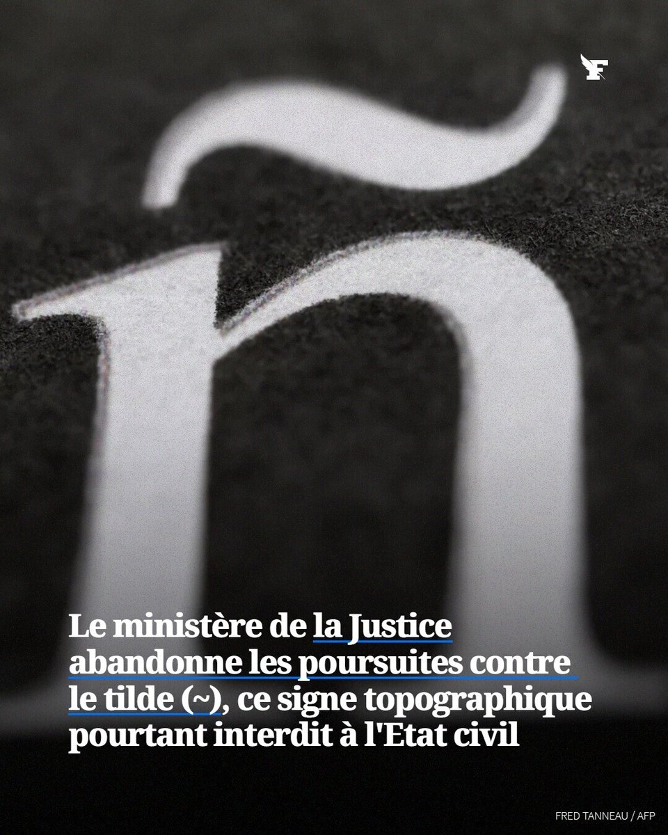 Ce signe, utilisé dans les langues bretonne et basque, est officiellement interdit à l’état civil en France.→l.lefigaro.fr/f4kW