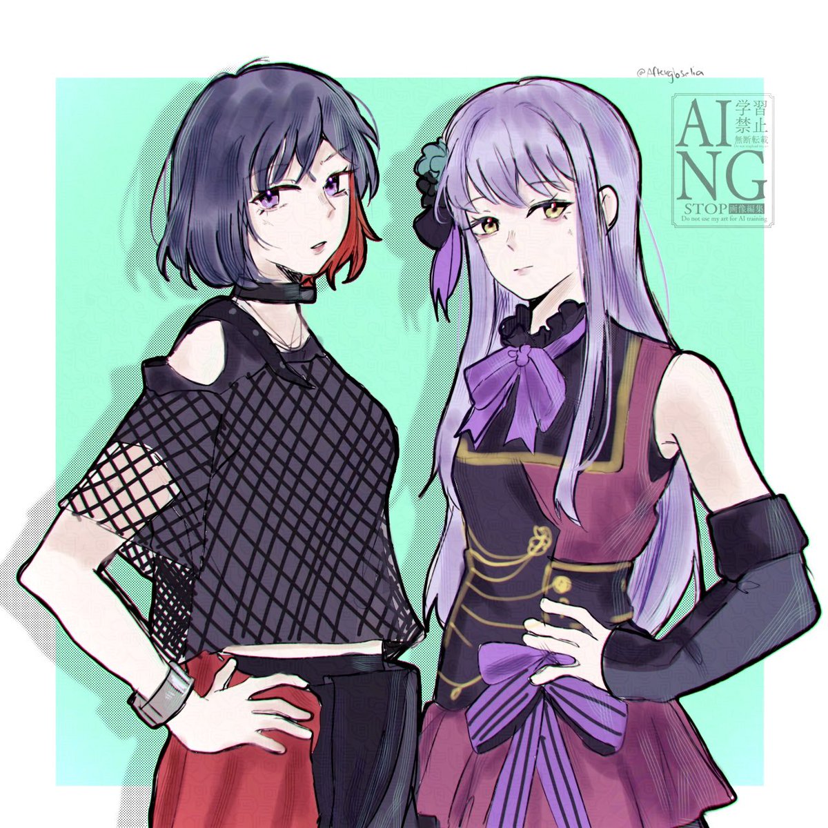 ワンドロrnyk❤️💜