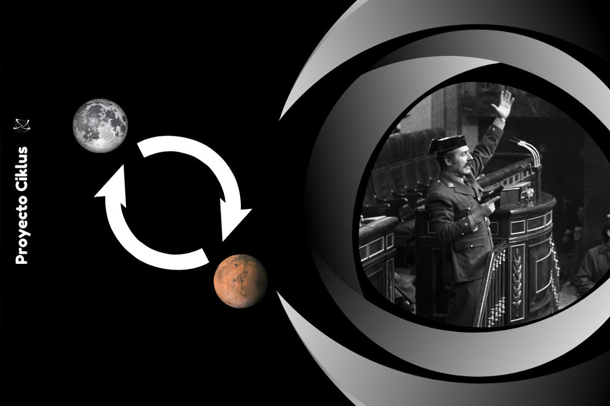 45 aniversario del #23F: Golpe de Estado en España de 1981. Fecha histórica: 23.02.1981 Hora: 18:23 hrs. Lugar: Madrid (España) Ciclo planetario destacado: Luna-Marte en sexquicuadratura #CongresodelosDiputados #GolpedeEstado #JuanCarlosI #AdolfoSuárez #AntonioTejero #Astrología