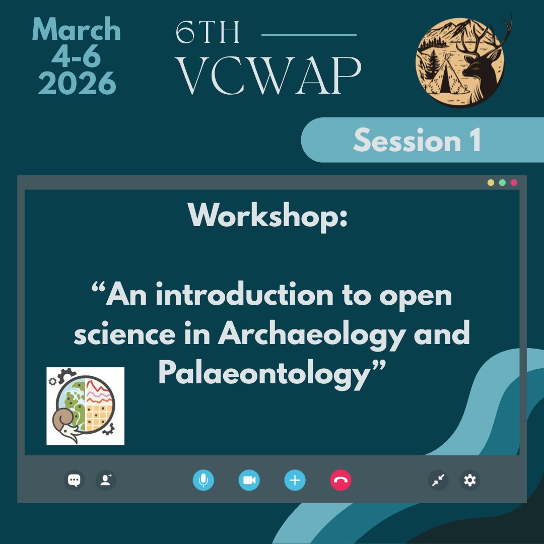 Virtual Conference For Women Archaeo and Paleo tweet media
