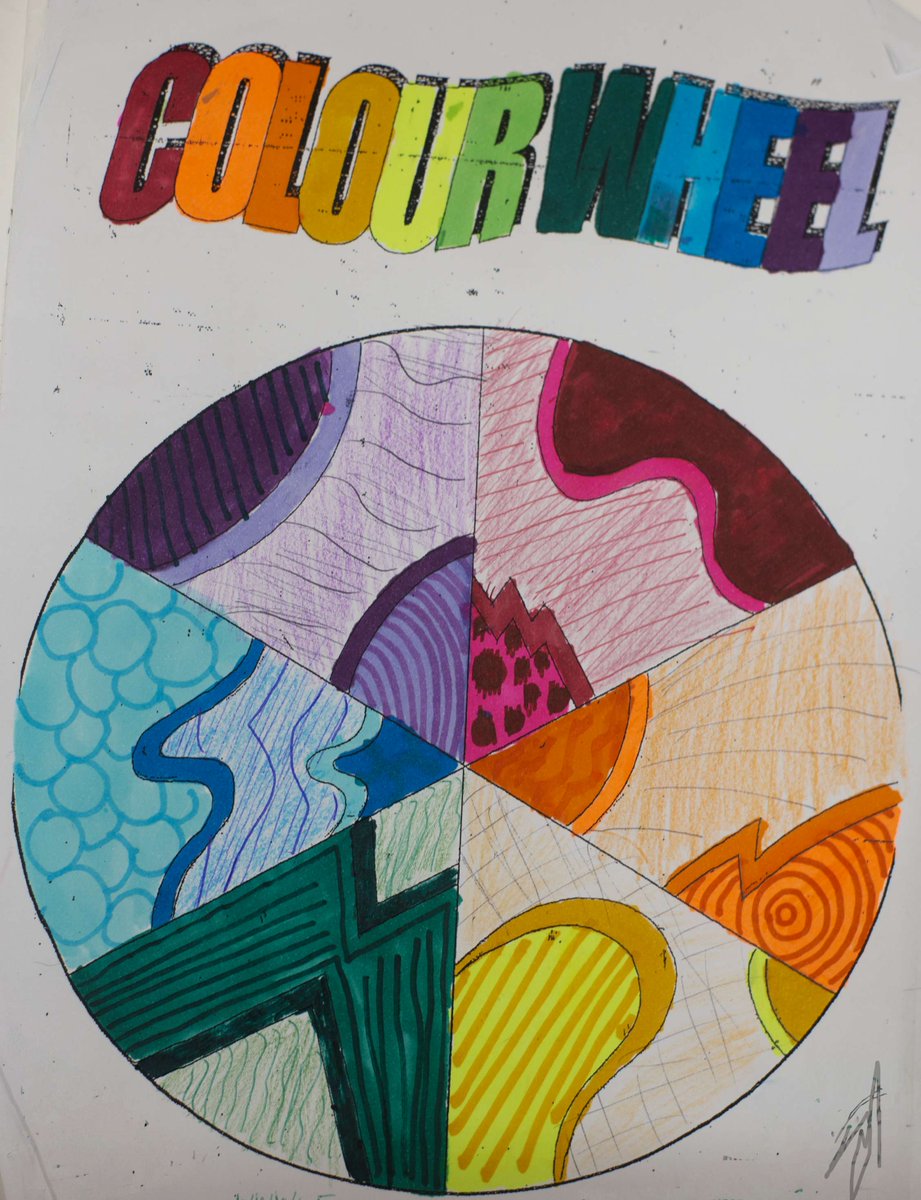 AGSFounded1598's tweet image. 🎨 Year 7 have produced some fabulous homework exploring colour theory. From experimenting with texture and collage to developing shades and complementary colours on their colour wheels,  a fantastic effort all round. 🌈

#Art #ColourTheory #CreativeLearning