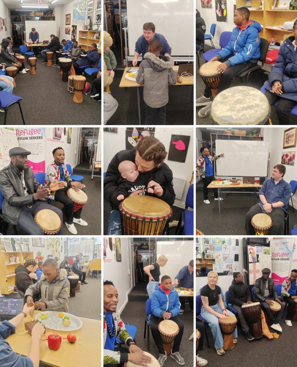 CAS_rochdale's tweet image. Creative Day for Men &amp;amp; Children at CAS Rochdale! 

Men, kids &amp;amp; community came alive with laughter, creativity &amp;amp; connection. Big thanks to David the Fruitpianist for the magic 🎹🍓💙.

#casrochdale #creativeday #communitymatters #inclusivespace #rochdalecommunity