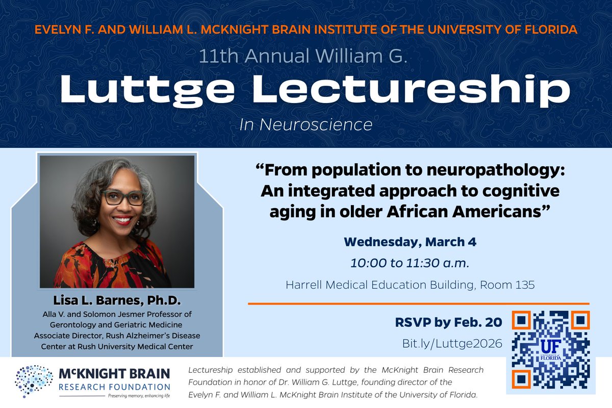 UF McKnight Brain Institute tweet media