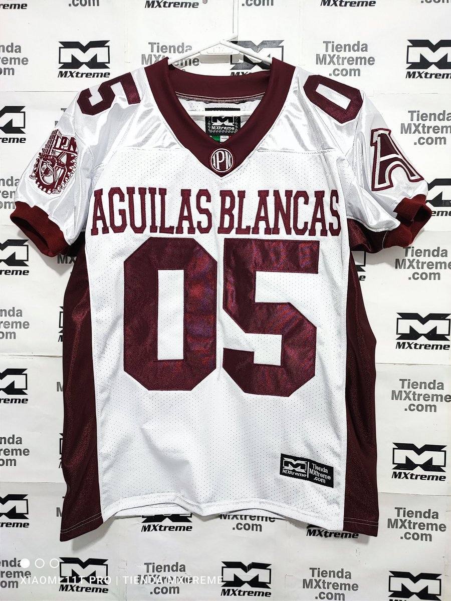 Pedido listo | Jersey Águilas Blancas IPN
Adquiere el tuyo en tiendamxtreme.com