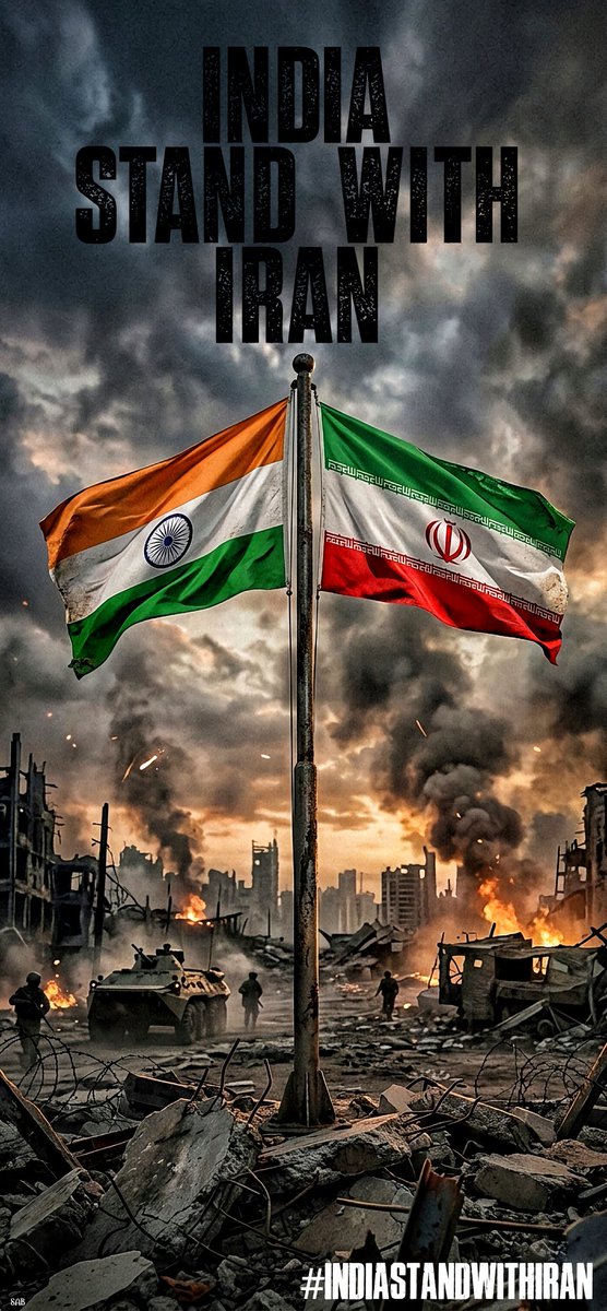 Azee_art's tweet photo. FROM INDIA FOR IRAN #indiastandwithiran https://t.co/l1PFCBWLUv