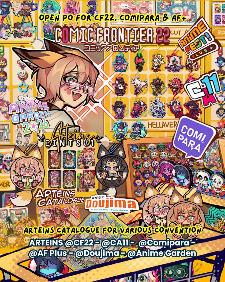 Arteins🦊@AnimeFest+ tweet media