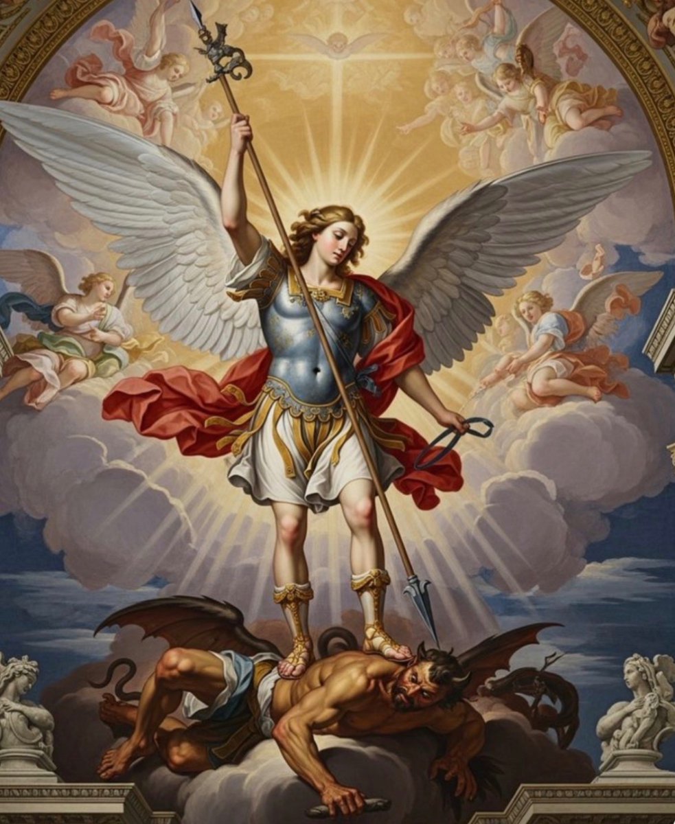 St. Michael the Archangel, defend us in battle!