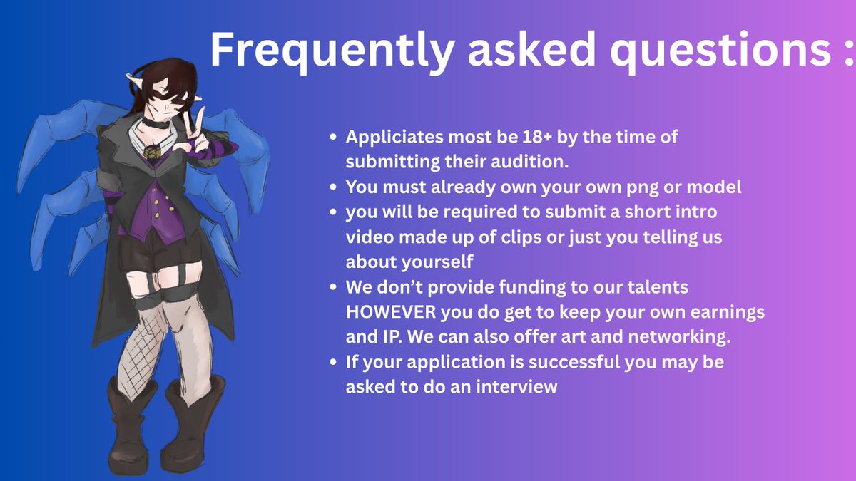 V_Orphic's tweet photo. Unsure if you should audition or not? Hopefully these can help! 

#vtubergroup #Envtuber #VtuberEN #vorphic #indievtubergroup https://t.co/NiD7n9t4fr