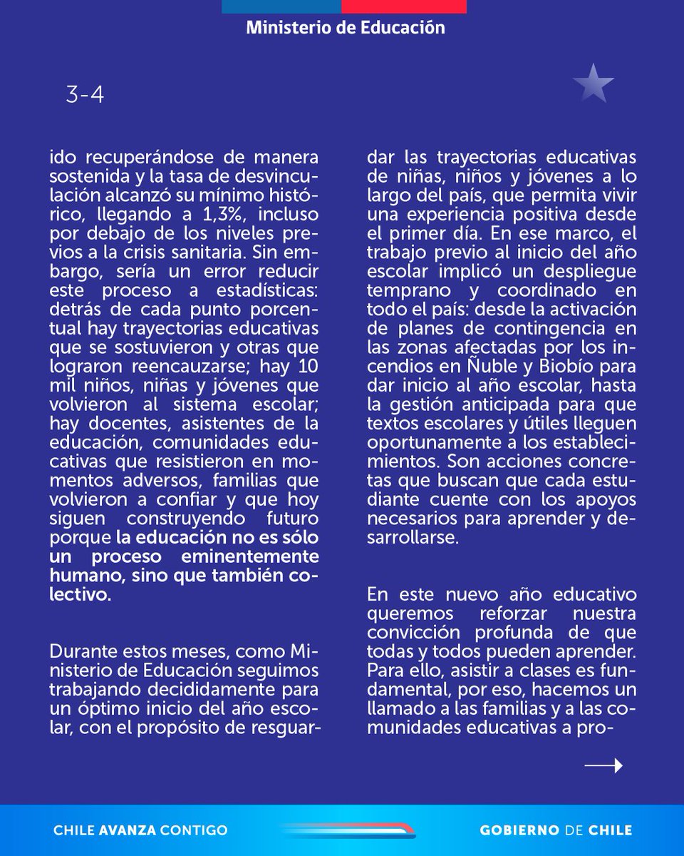 Subsecretaría de Educación tweet media