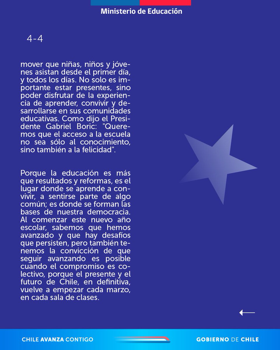 Subsecretaría de Educación tweet media