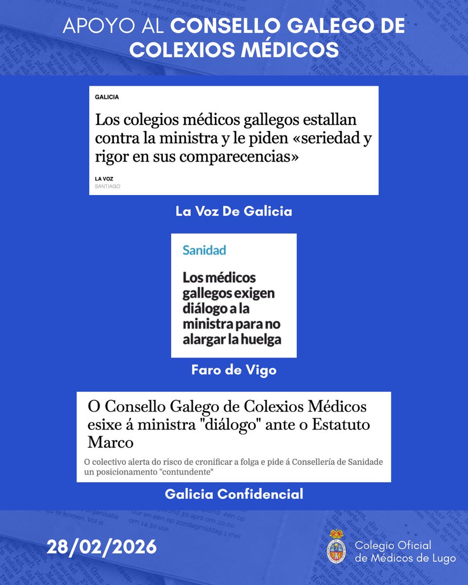 Colegio Médico Lugo tweet media