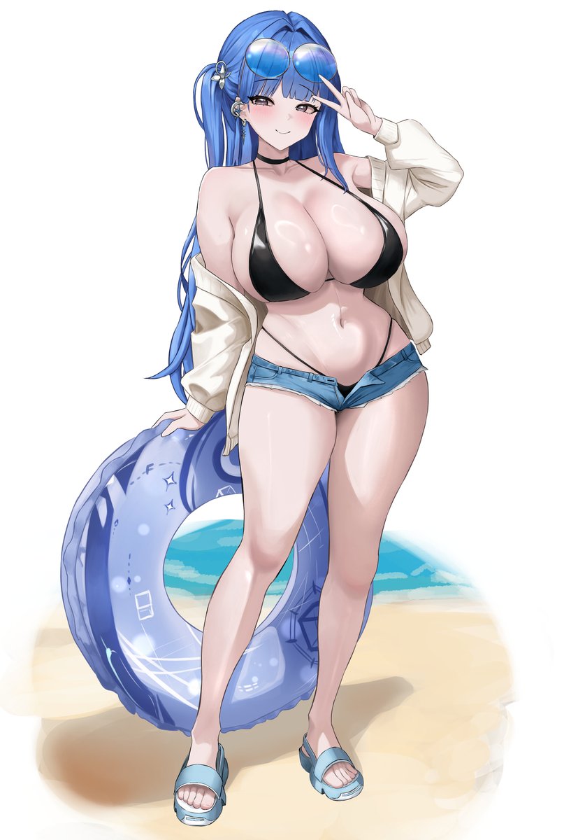 XiaosaiYi33818's tweet photo. #NIKKE #NIKKEfanart 
#ニケ #メガニケ #アルカナ

Arcana (Swimsuit) https://t.co/wdnM0gXK6u