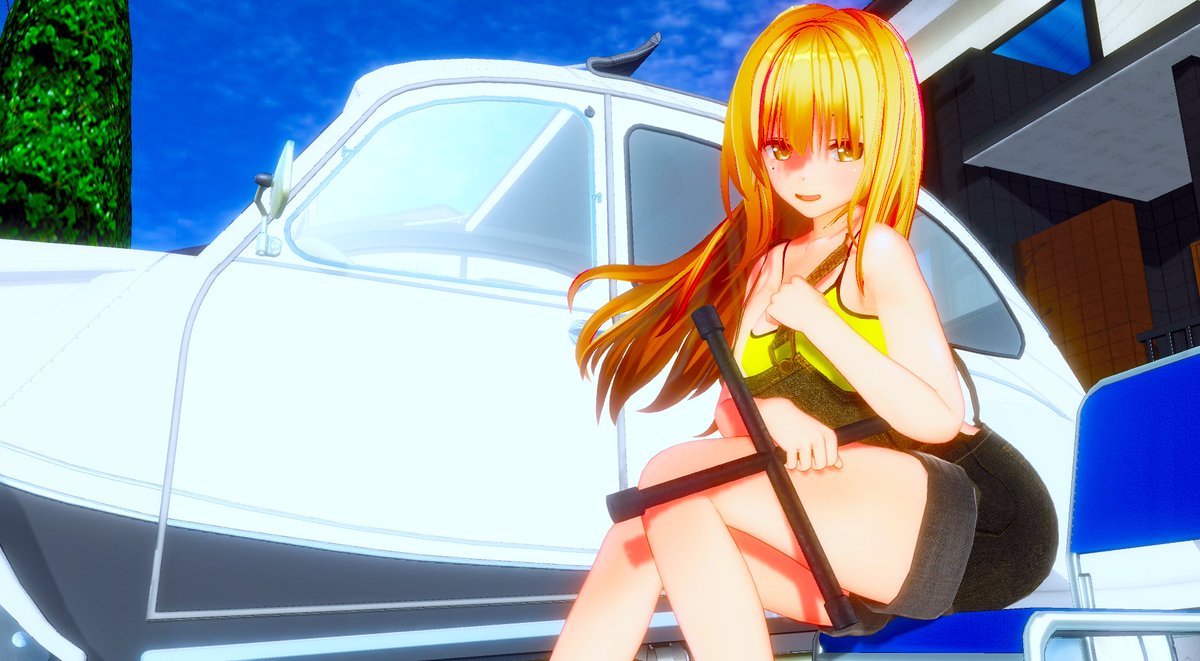 健全な車ヒロイン
タイヤ交換するぞぉー！
#COM3D2 #カスタムオーダーメイド3D2