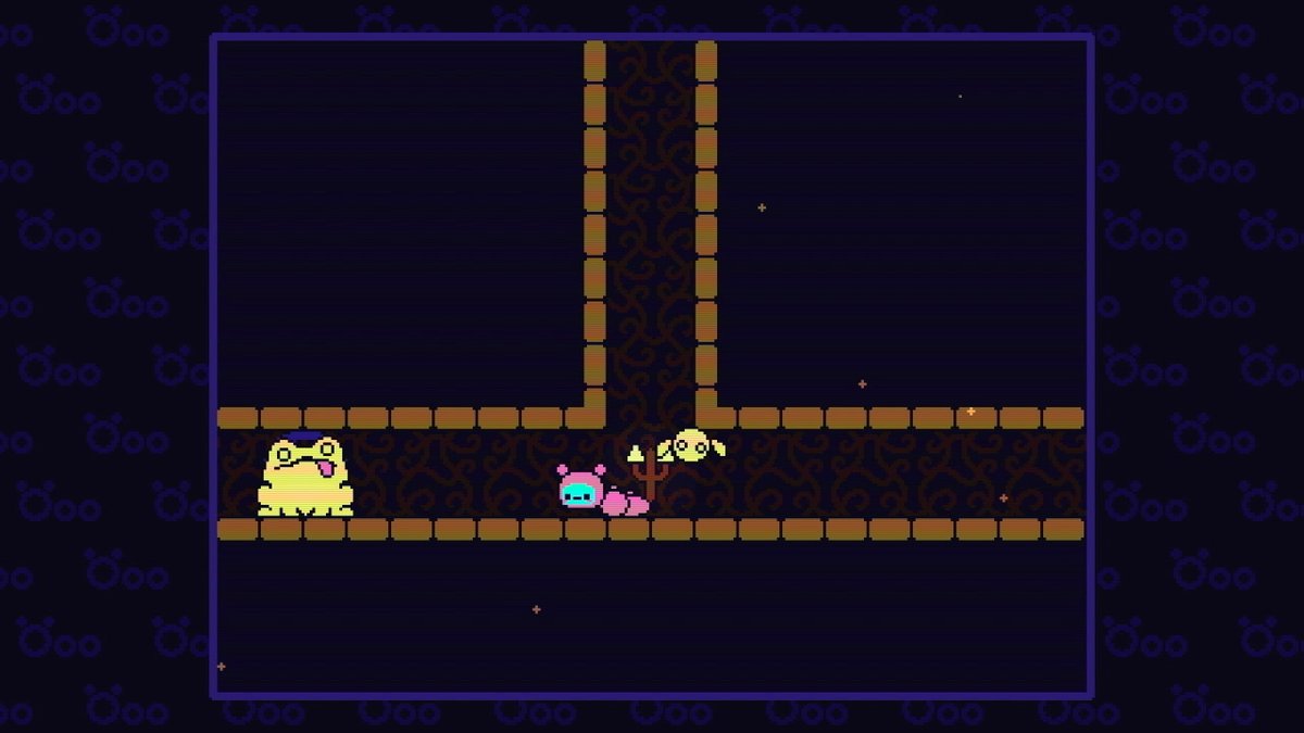 gfkaimn's tweet photo. Indie Worldで発表・配信された「Öoo」をプレイ中
(iOSの入力ではOを長押しするとÖが選べることを知る)
解法を閃かせるための動線が丁寧で、進むたびに「凄え」しか出てこない
あとキャラがかわいい
 #NintendoSwitch https://t.co/MroXuq7hFk