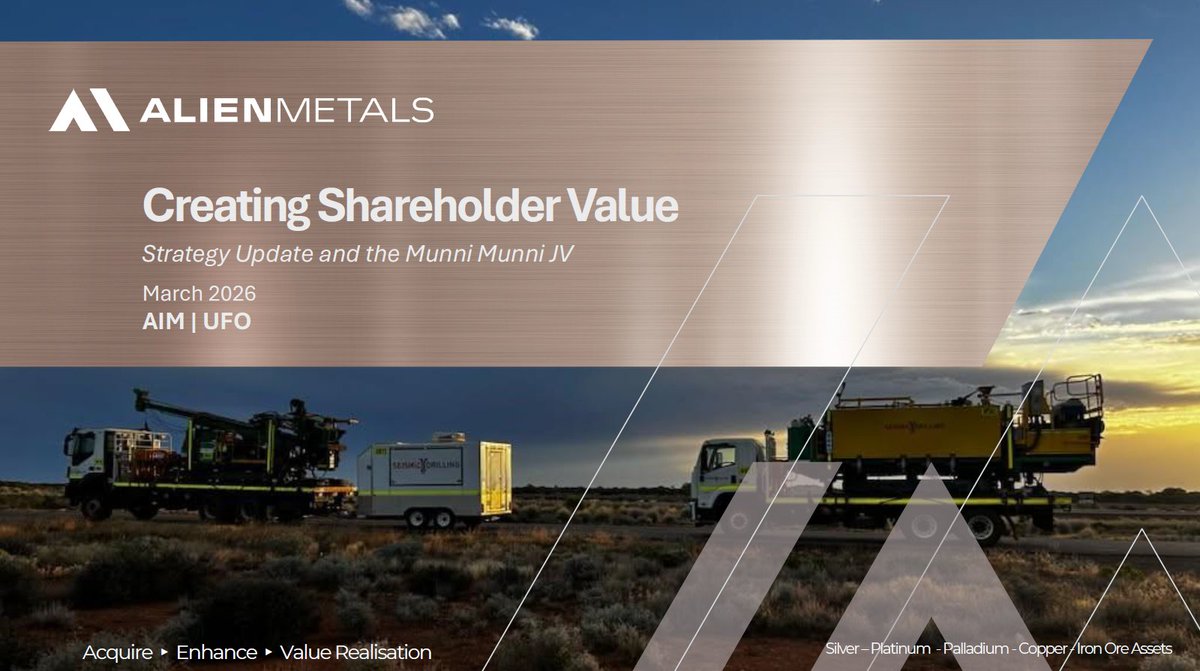 ALIEN METALS tweet media