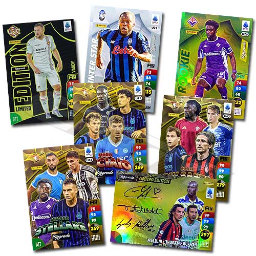 セリエa #Panini #adrenalynXL 25-26の追加版カードセット 入荷しま