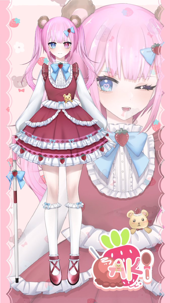 🧸 ⸜ #3月のVtuberフォロー祭り ⸝ 🧸

がうがう〜♪Aki Nounourなのです〜ෆ˚*

🍓 お歌とかわいいものが大好き♡
🎀 実は両声類！！
🍓 ほわほわボイスに癒されちゃう？

のんびりゆるゆる〜なタイプなので、癒されたい方はぜひ集まれ〜꒰՞› · ‹𓈒𓈒՞꒱✨️

🩷♻️👤で気になった方巡回なのです♪