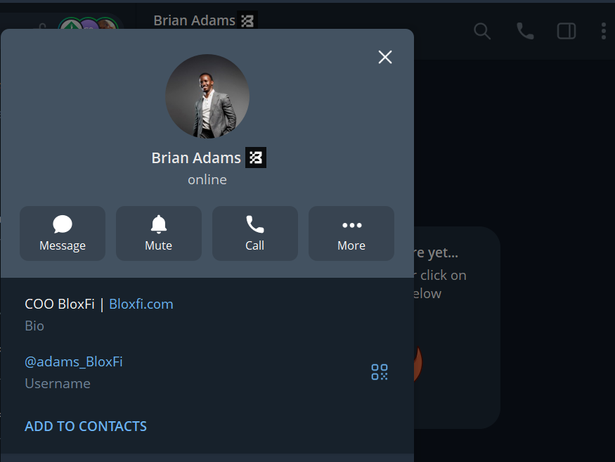 Kuria_Adams's tweet photo. 🚨 URGENT WARNING TO MY WEB3 NETWORK 🚨

A few weeks ago, I was the victim of a highly targeted attack. My @telegram  account (@adams_bloxfi) has been COMPROMISED.

The hackers are actively using it to target the community and connections I’ve spent over a year building. Please read and stay safe. 👇