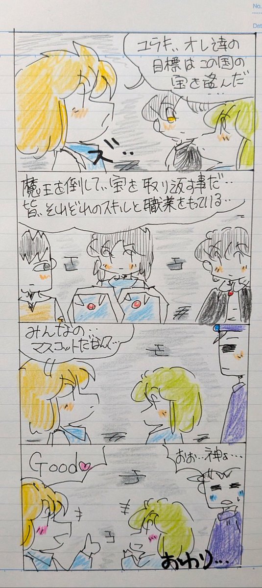 ⭐️✨花粉症✨⭐️
(。>﹏<。💦一昨日の夜は…いきなりの両方の鼻がつまり…
パニックになりました💦
そこで…薬局で1日2回の薬を飲み始めました…そしたら…
✧◝(⁰▿⁰)◜✧全然…楽じゃん💕✨
今夜はゆっくり眠れます🎶✨
⭐️ダンジョンクエスト⭐️
またリクエストあれば描きます😊