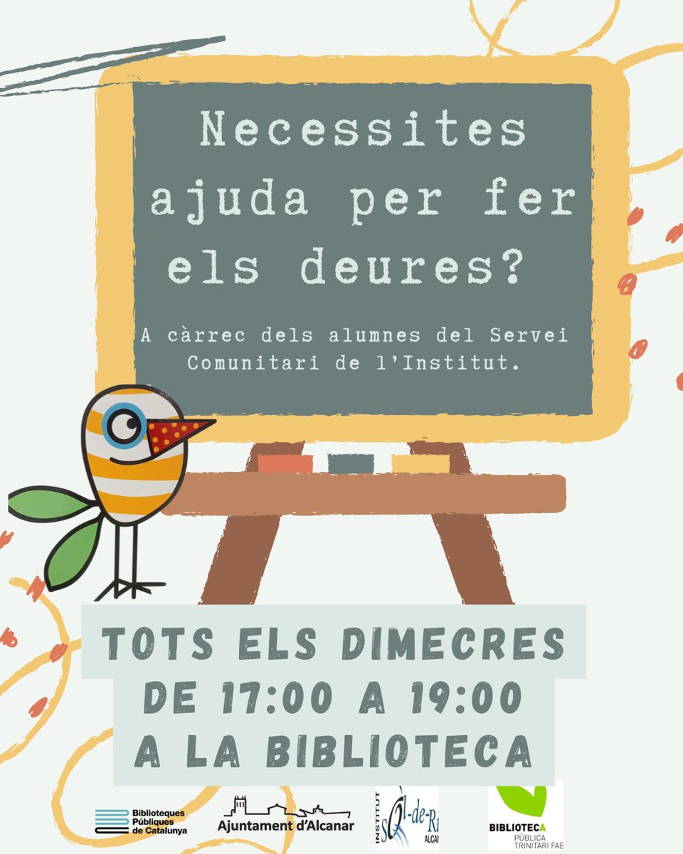 Biblioteca d'Alcanar tweet media