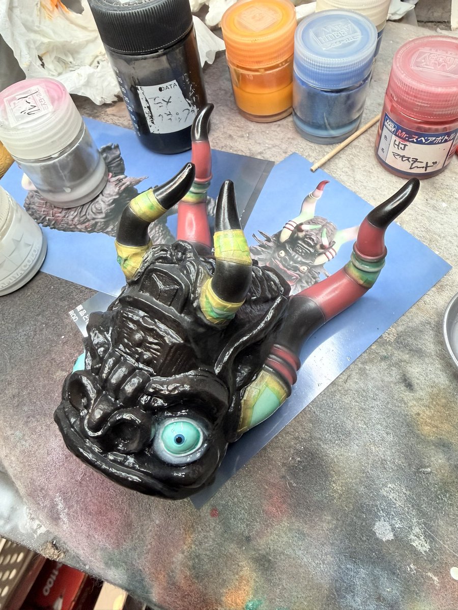 今日の進捗。牛歩。。