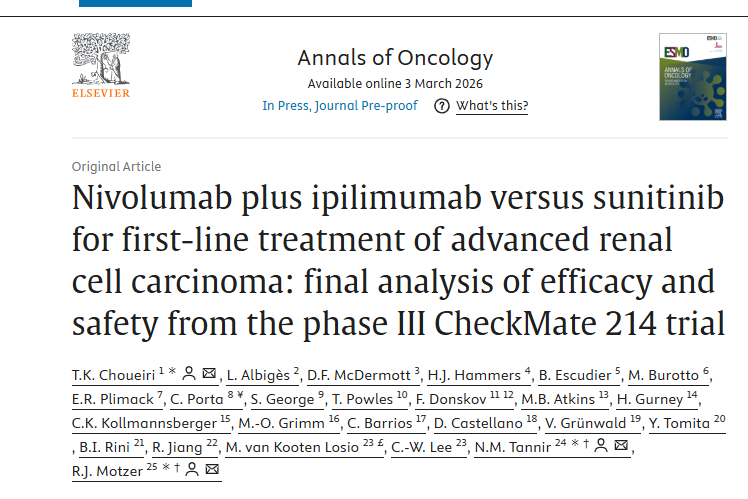 Toni Choueiri, MD tweet media