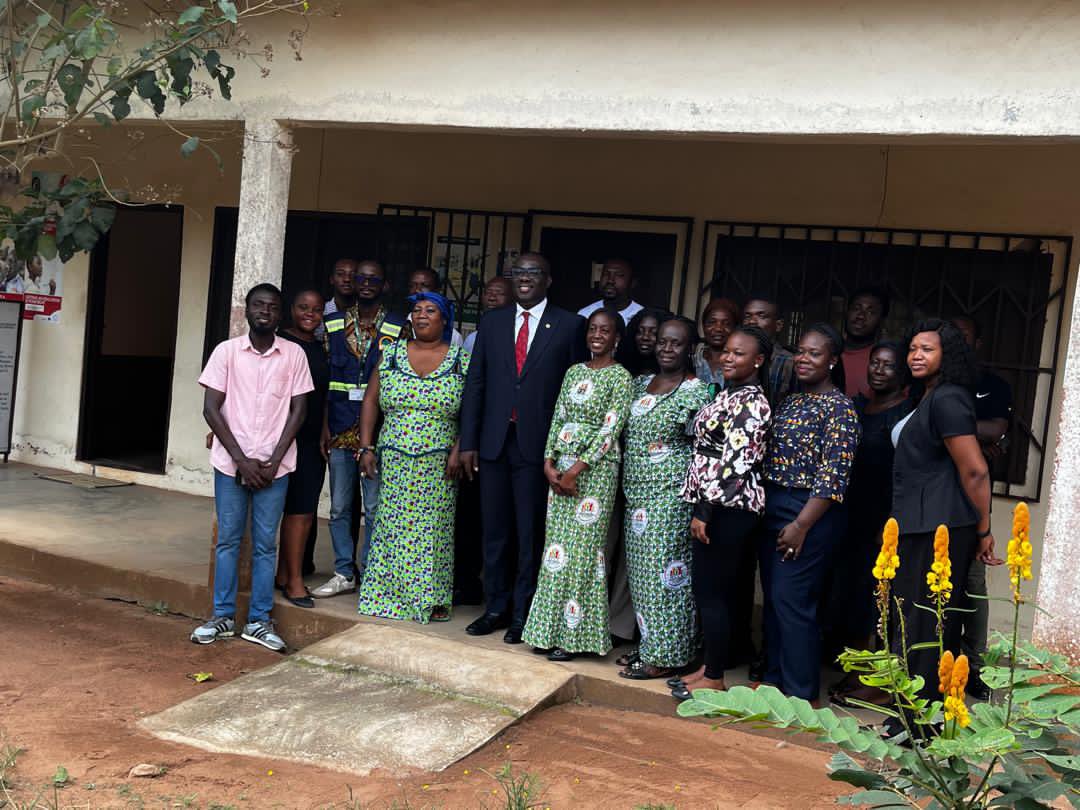 On 4th March 2026, the Member of Parliament for Akuapem North Constituency, Hon. Sammy Awuku, paid a courtesy visit to the Akropong District Office of the Environmental Protection Authority (EPA), Eastern Region.

During the visit, he had a brief interaction with staff, commended