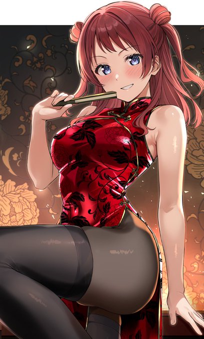 「どう?似合うかしら?」
#花海咲季 