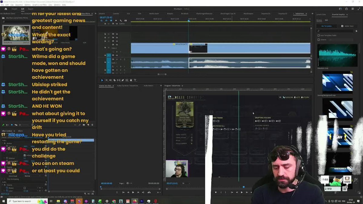 OMWProductions_'s tweet photo. Doing some Video Editing on #stream at the moment! Come hang out with the co-working chill times

https://t.co/Ros71JH0Od 

#youtube #live #coworking #chill #vibes https://t.co/U3eXShwItj