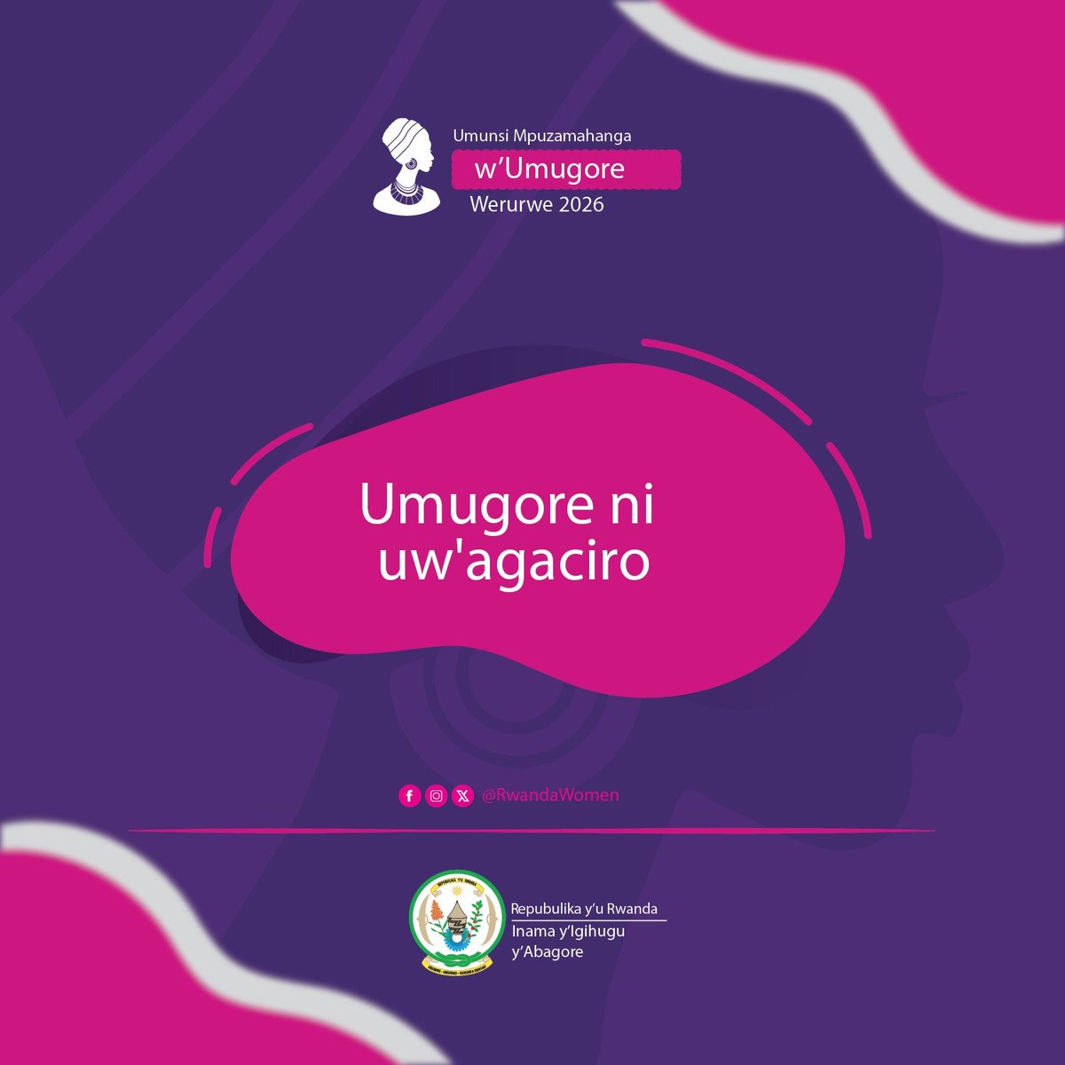 Ministry of Gender & Family Promotion | Rwanda tweet media