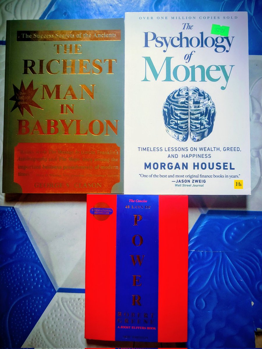 These three books have so much to teach you; change your thinking, leading you to positive transformation