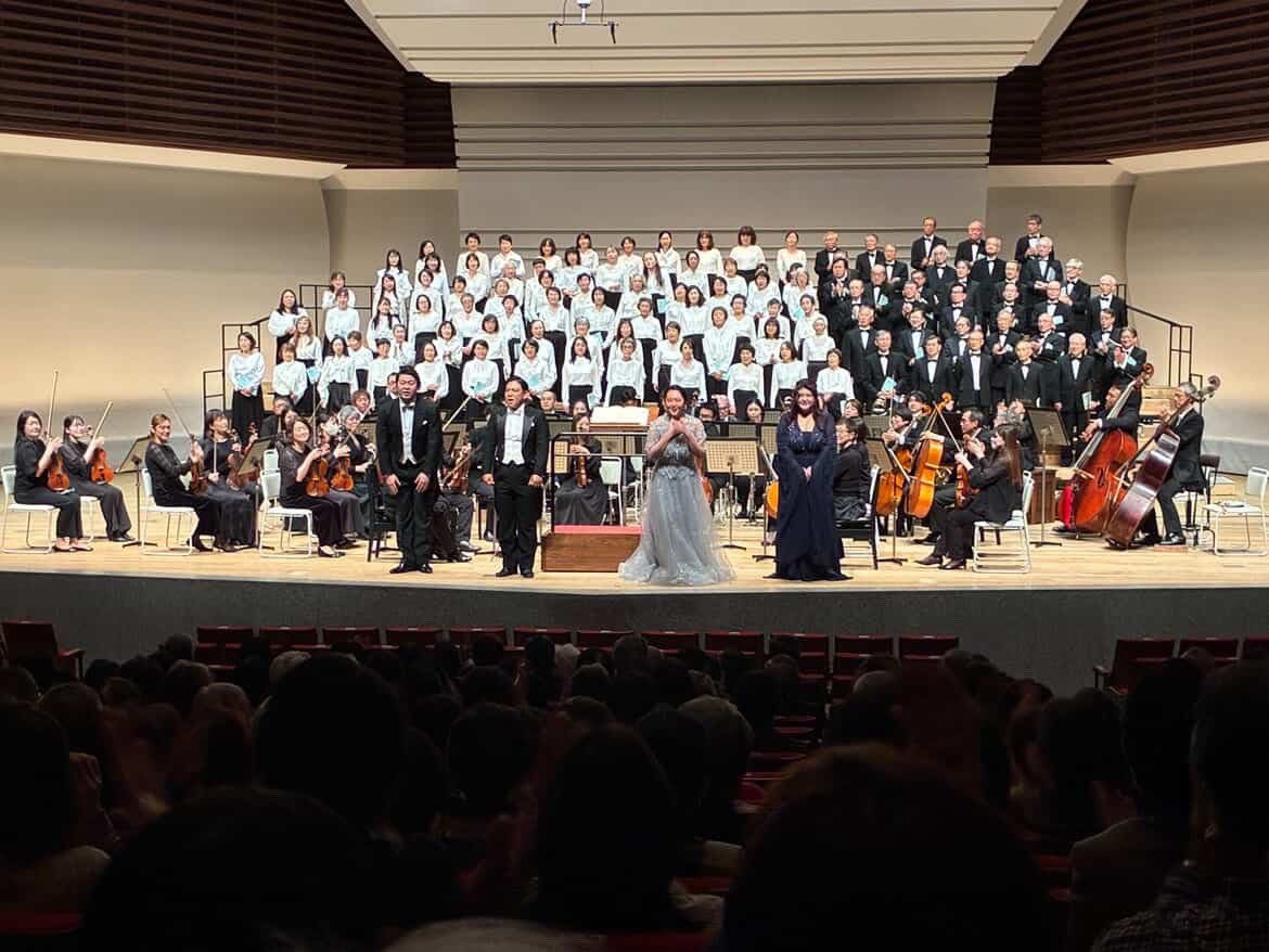 shintomin_choir's tweet photo. 第87回定期演奏会「ミサ・ソレムニス」は大好評のうちに終演しました。ご来場の皆様、ありがとうございました。次回は2027年1月28日、東京芸術劇場にて開催いたします。現代を生きる作曲家の作品を集めて、フォレストの「生ける者のためのレクイエム」とラターの「グローリア」に取り組みます。 https://t.co/RxH6CtV4mY