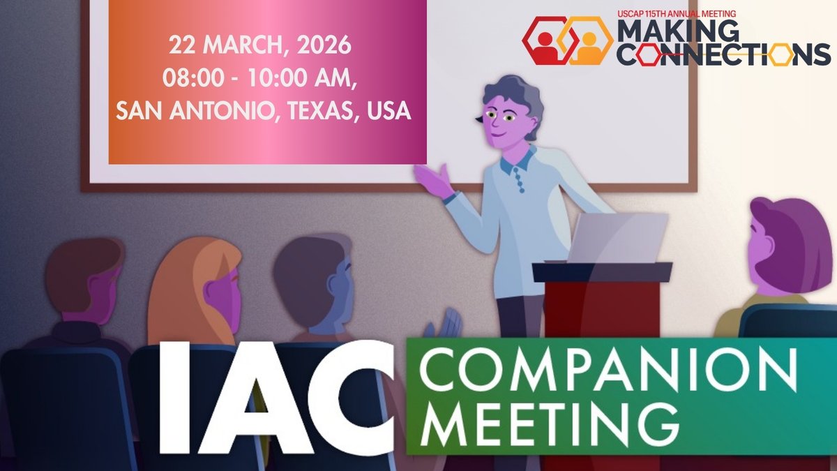 IACytology's tweet photo. Save the date for our #IACtutorial about #AI in #cytopath: 22 March: 08:00 - 10:00 AM in San Antonio, TX during #USCAP with e.g. @sza_jhcyto and @PVielh
https://t.co/0N2ATAH2we https://t.co/1EexEIxUYP