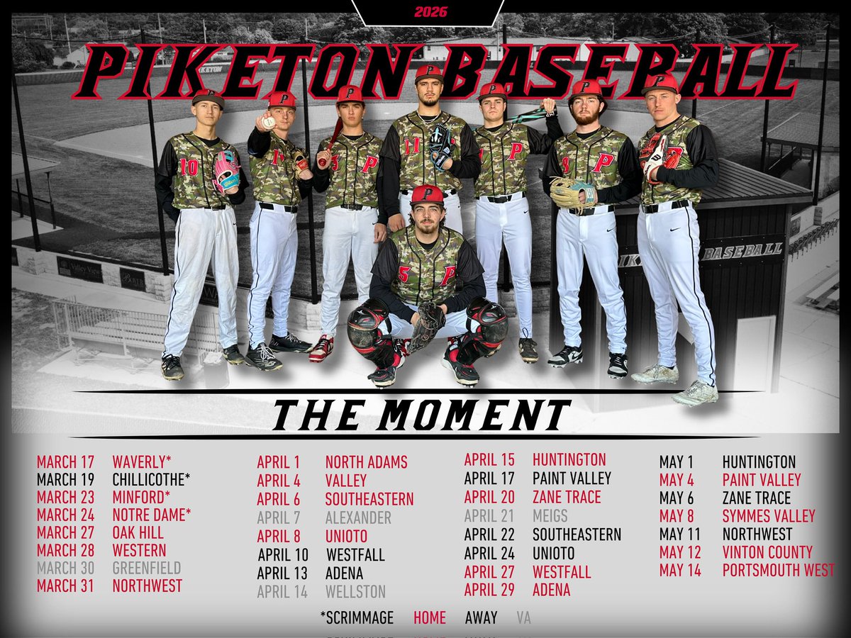 Piketon Redstreaks Baseball tweet media