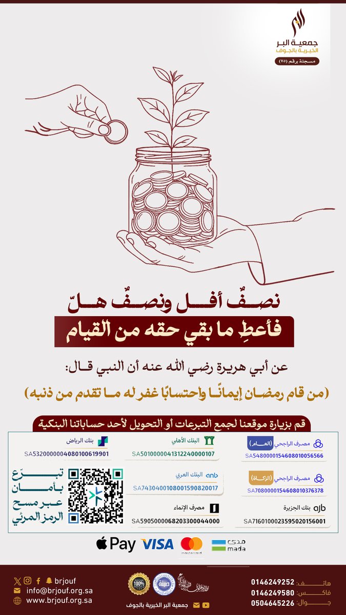 جمعية البر الخيرية بالجوف tweet media