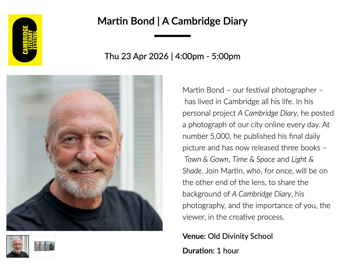 A Cambridge Diary tweet media