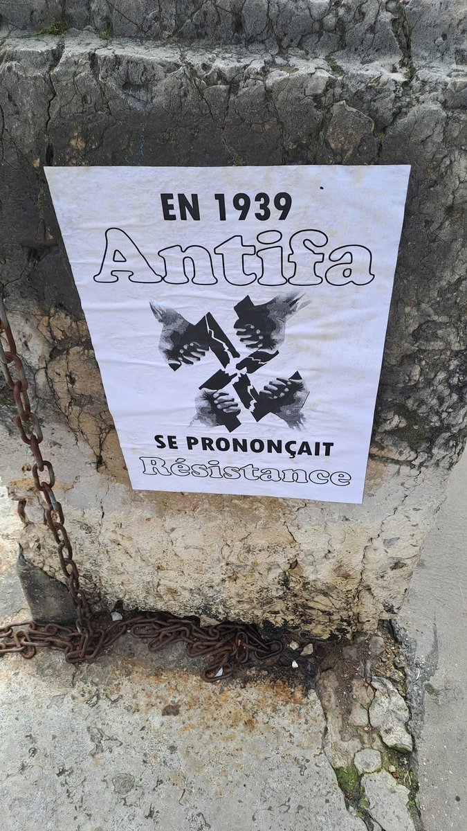 ❝In 1939, Antifa was pronounced Resistance.❞

📍Lyon, France