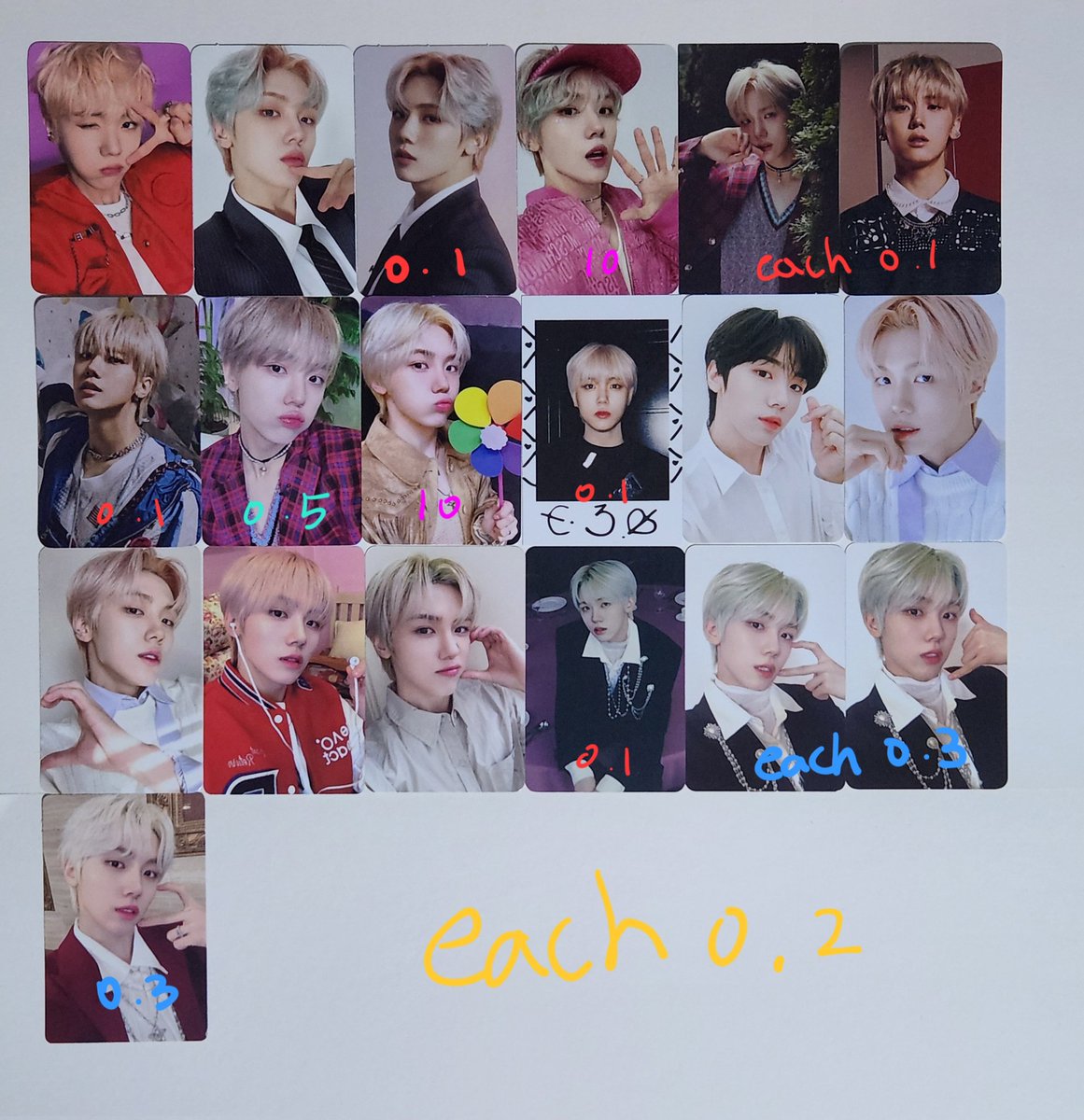 크래비티 성민 포카 양도

가격은 배미포로, 이미지에 적혀 있습니다.

#크래비티 #양도 #성민 #공방 #포카 #미공포 #앨포 #팝업