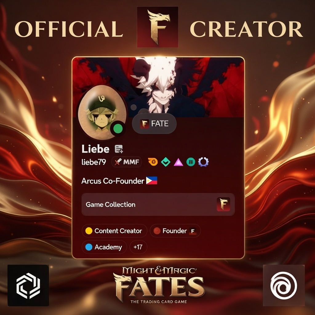Finally, I'm now an official content creator for <a href="/MightMagicFates/">Might & Magic Fates TCG</a>.

After consistently playing the game, creating multiple content, &amp; streaming last month

I MADE IT!

To celebrate, I'm giving away 5 CARD PACKS to 1 lucky winner!

Just drop a screenshot of the game home screen⤵️