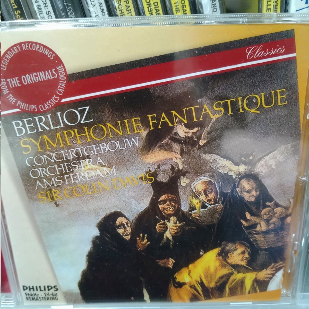 kazuo965a's tweet photo. 🟦ベルリオーズ
幻想交響曲🟦
サー・コリン・ディヴィス
とコンセルト　ヘボウ
アムステルダム☆☆☆☆☆ https://t.co/EzSAOt1HdJ