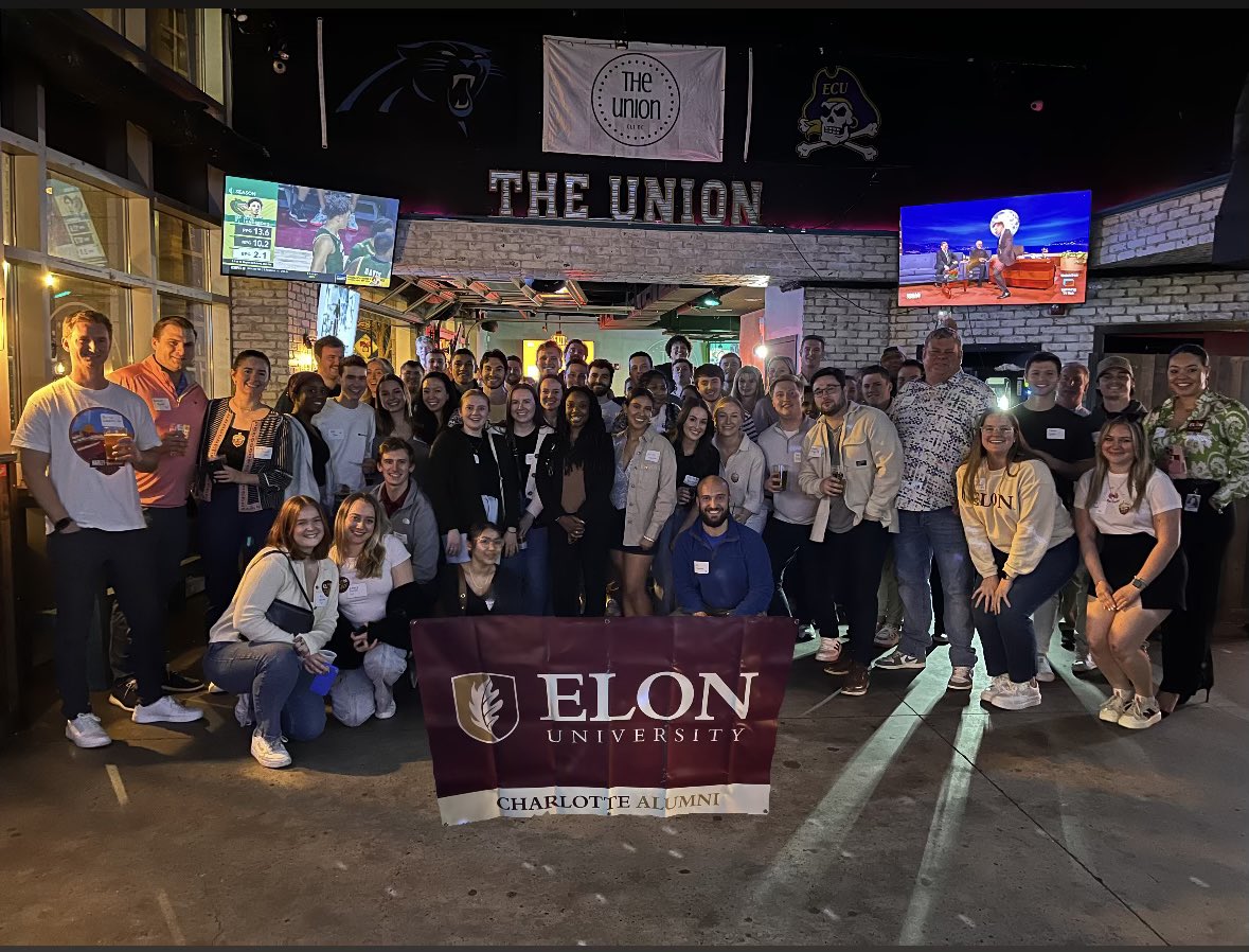 elonuniversity's tweet photo. Alumni, don't miss the party! We'll see you tomorrow, March 5, in cities around the country to celebrate Elon Day. Didn't register ahead of time? You can still join us to enjoy food, friends and fun Elon giveaways. Wear your maroon and gold! https://t.co/ZbWrLJzUDB https://t.co/BTg0gGueqJ